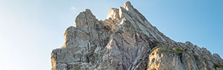 Roggalspitze Nordkante (2.673 m)