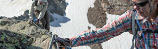 Sicher mit Kind am Klettersteig