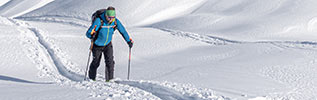 Skitouren auf die Walser Gipfel